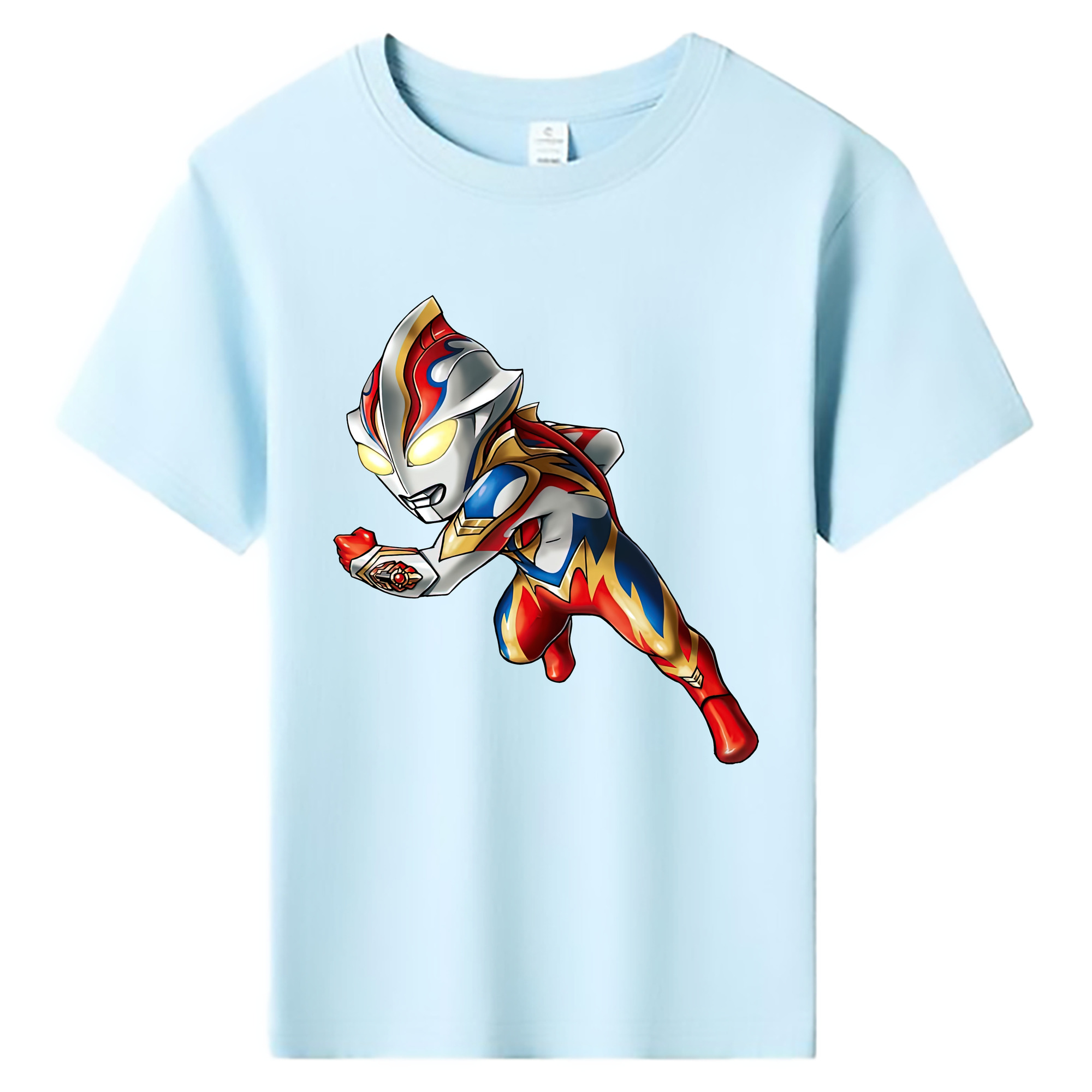 （画像用） ウルトラマン Ultraman 綿100％キッズTシャツ（フロントプリント）